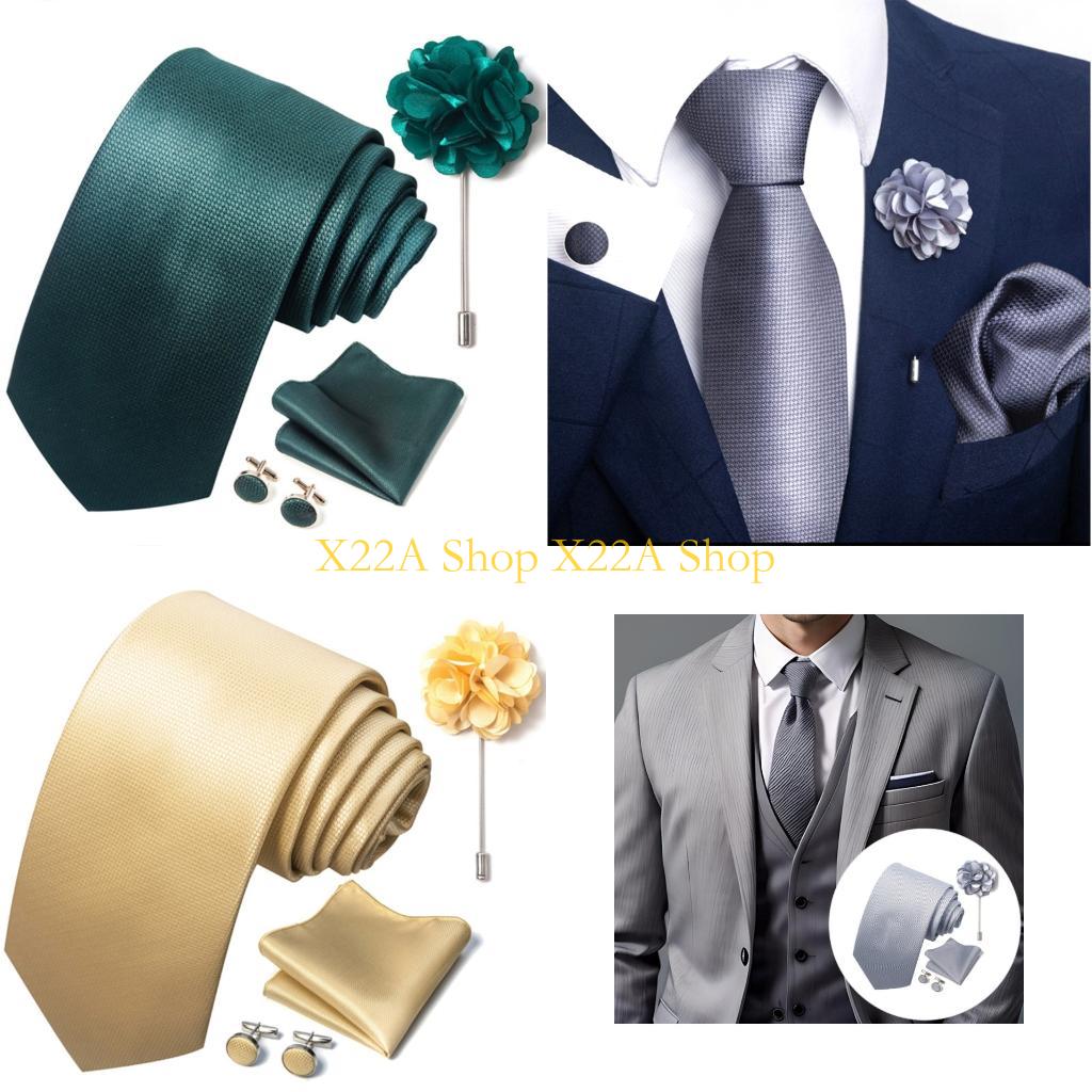 Unique Men'S Formal Wear - Benzersiz 4 Adet Lüks Kravat Cep