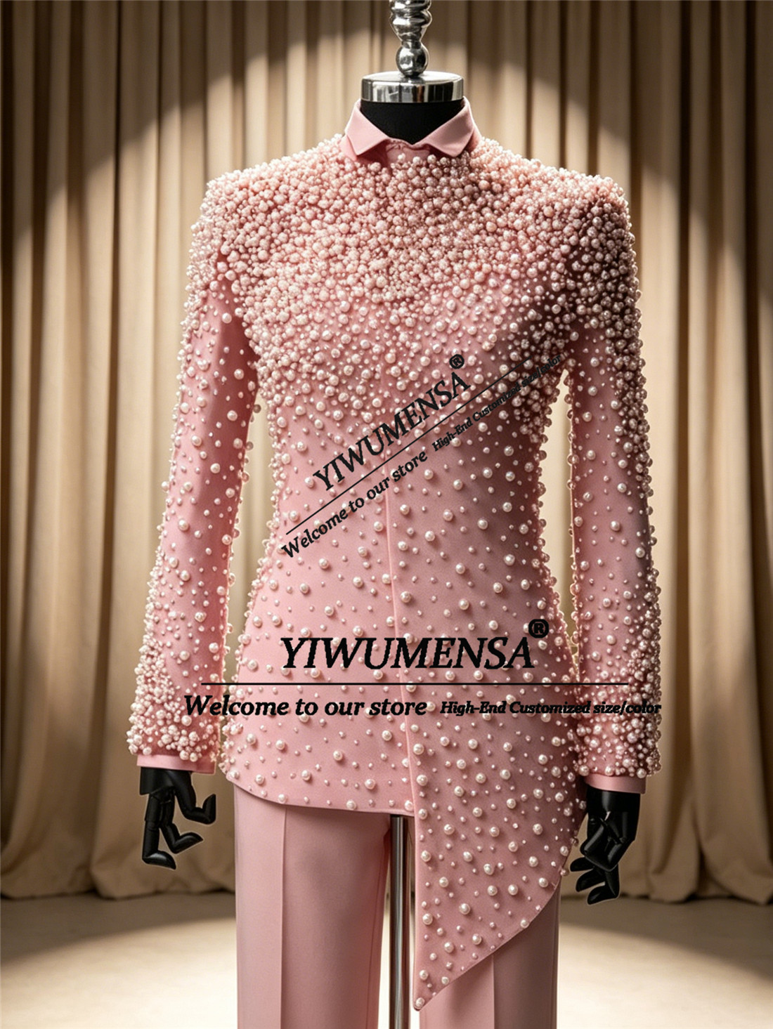 Unique Men'S Formal Wear - El yapımı Takım Elbise Erkekler Düğün