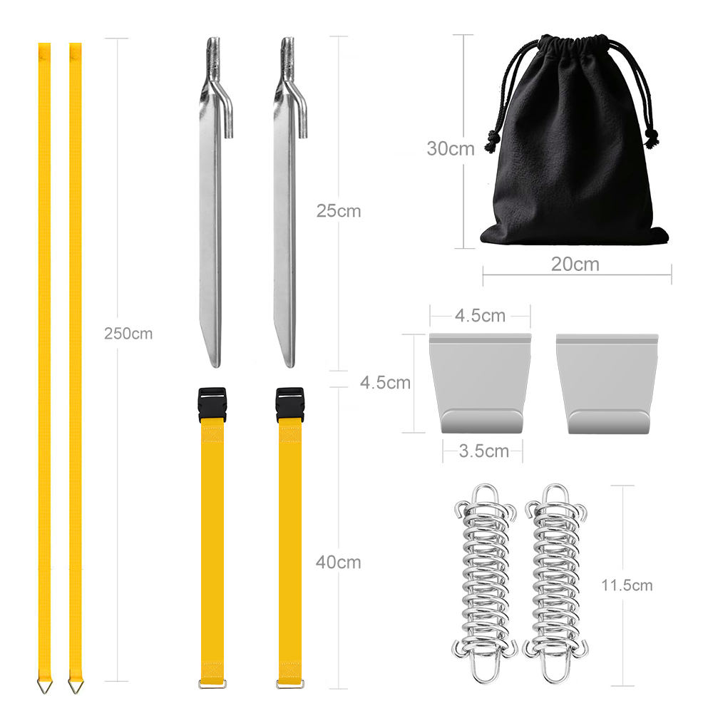 Windsor Knot Tie - Fiamma/Dometic Tenteleri için Rüzgar Geçirmez Tente
