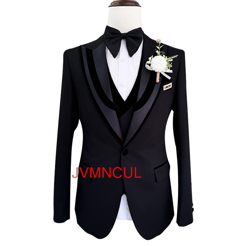 Men'S Formal Wear For Reception - Erkek 3 Parça Takım Elbise Slim