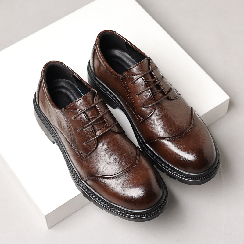 Günlük iş için erkek deri ayak - Men'S Formal Wear For Office incelemesi ve fiyatı