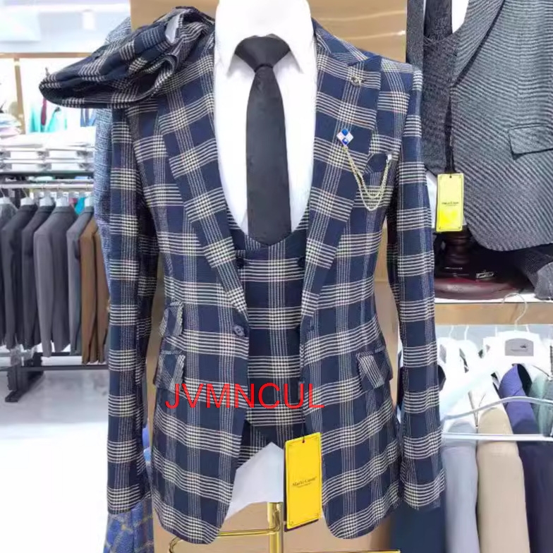 Erkek Renk Bloklu 3 Parçalı Ta - Men'S Formal Wear For Reception incelemesi ve fiyatı