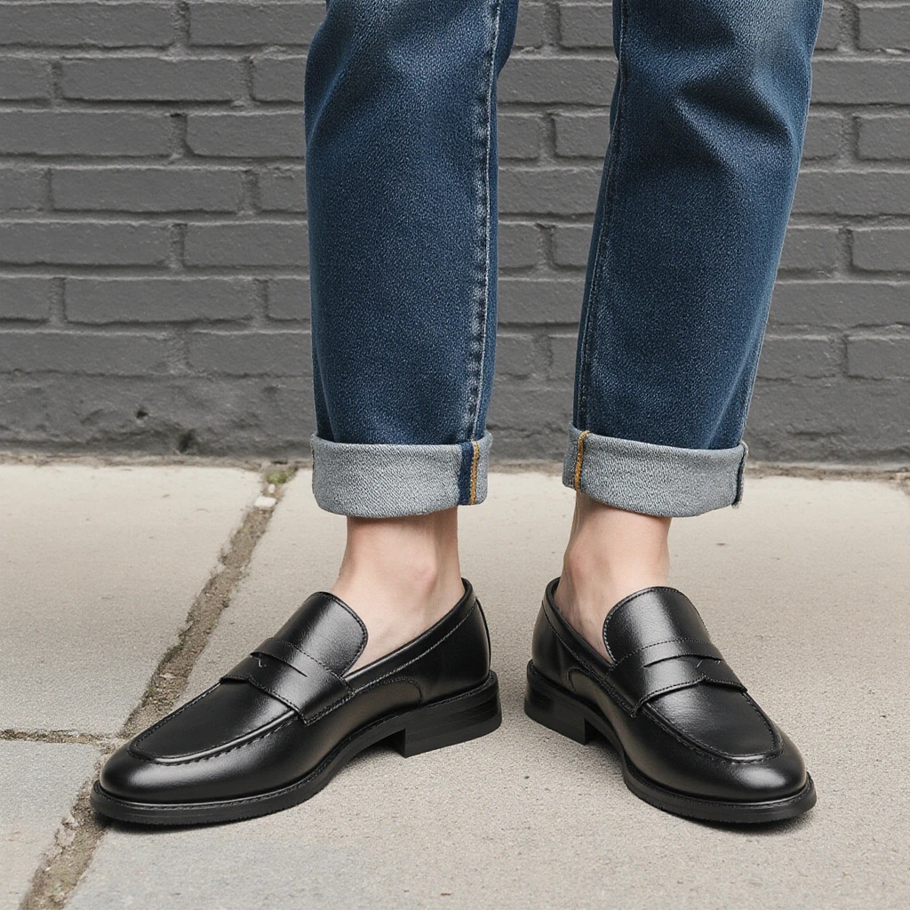 Erkek Siyah Penny Loafer'lar K - Men'S Formal Attire incelemesi ve fiyatı