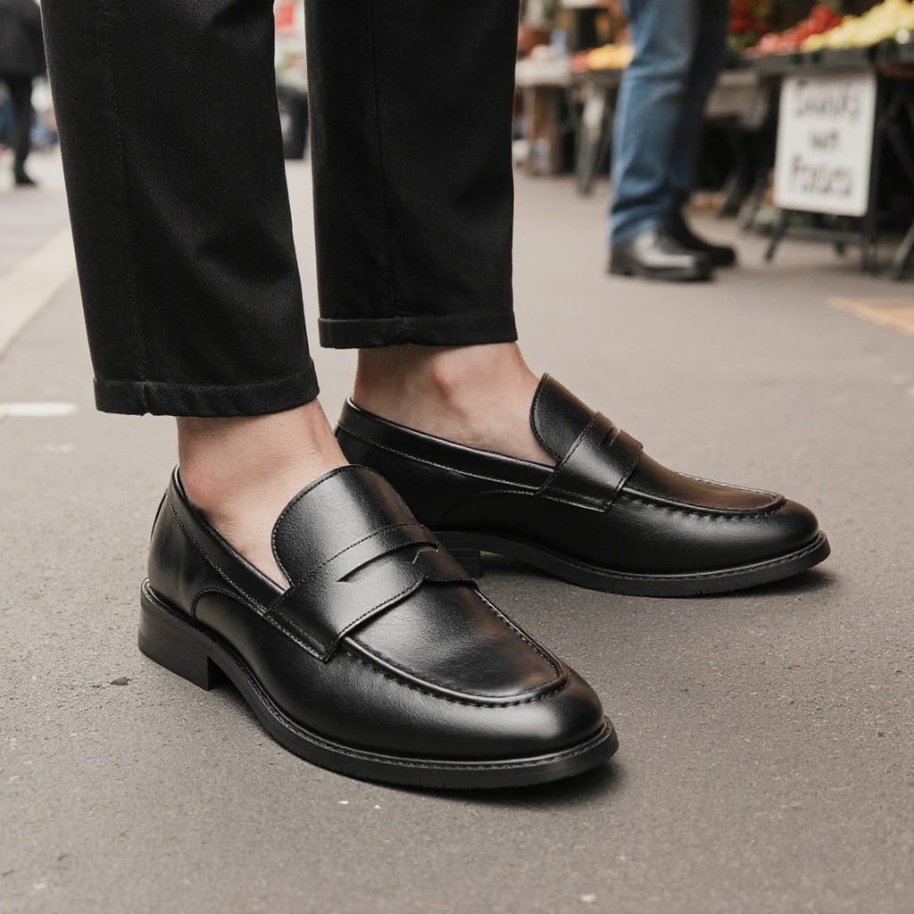 Erkek Siyah Penny Loafer'lar K - Men'S Formal Attire incelemesi ve fiyatı