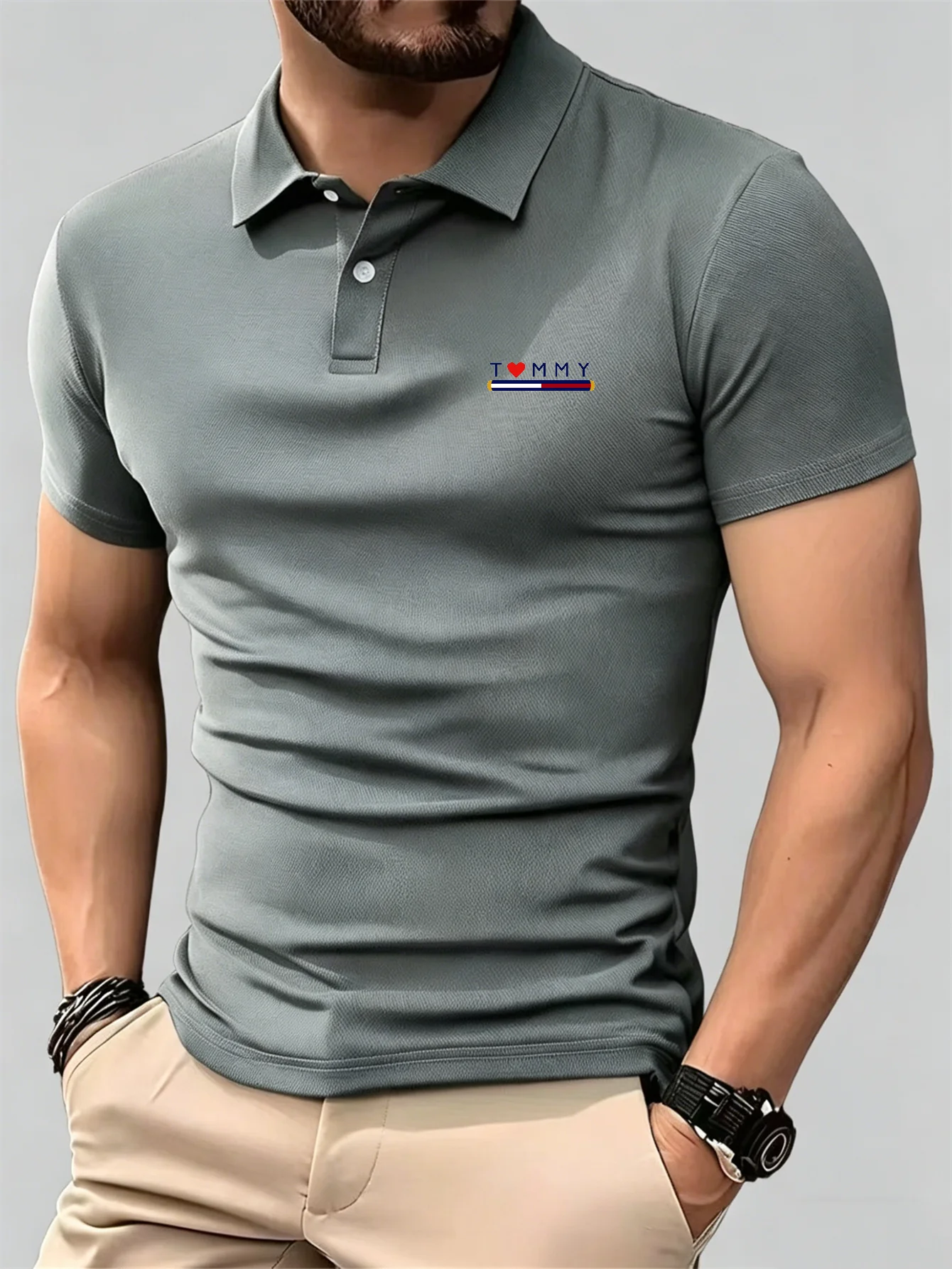 Yeni Nefes Alabilen Kısa Kollu - Men Formal Wear Pinterest incelemesi ve fiyatı