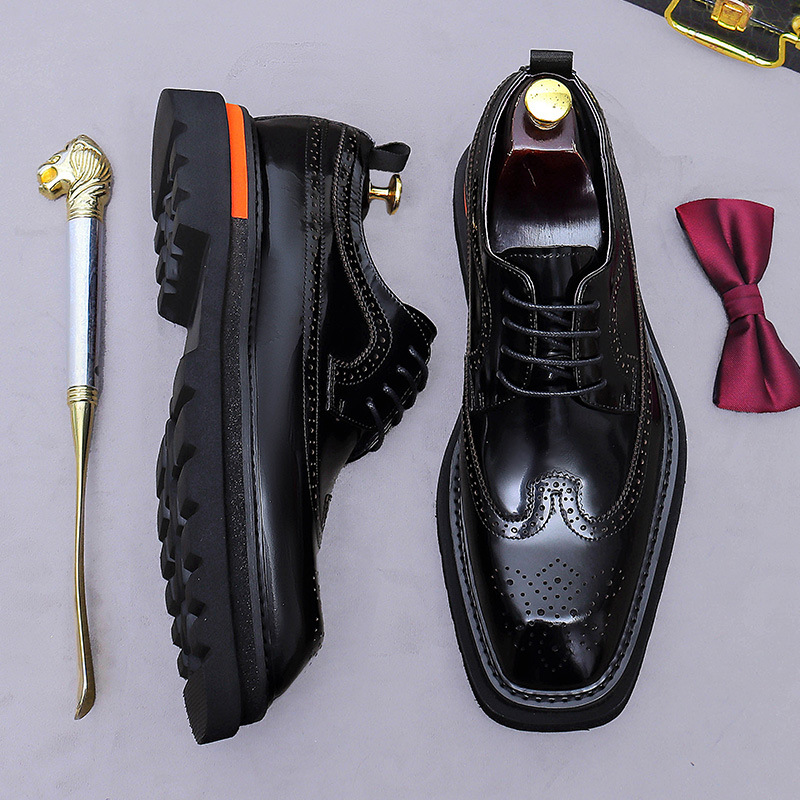 Erkek Brogue Platform Oxford A - Men'S Formal Attire incelemesi ve fiyatı