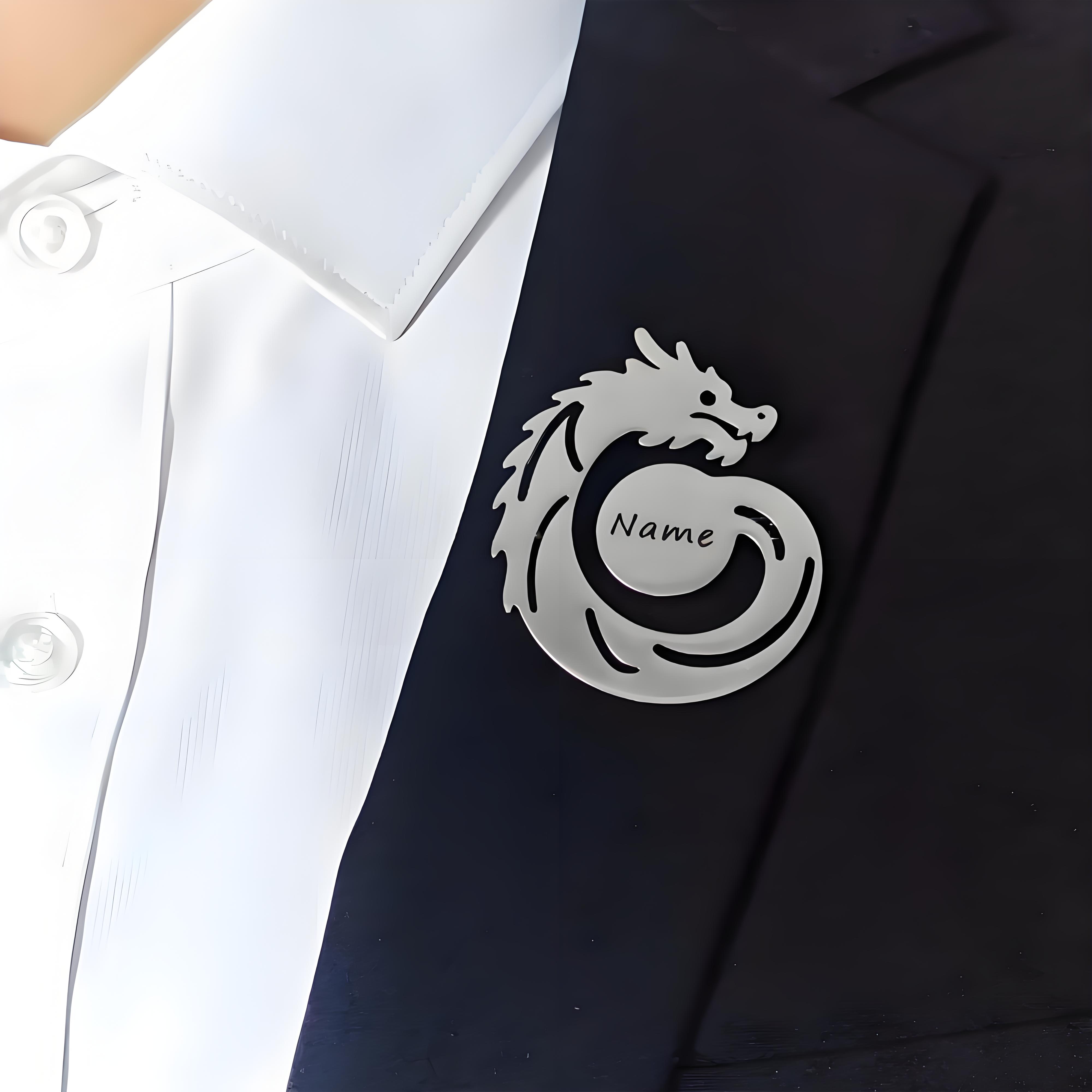 Özel İsimli Ejderha Broş, Kişi - Men Formal Wear Names incelemesi ve fiyatı