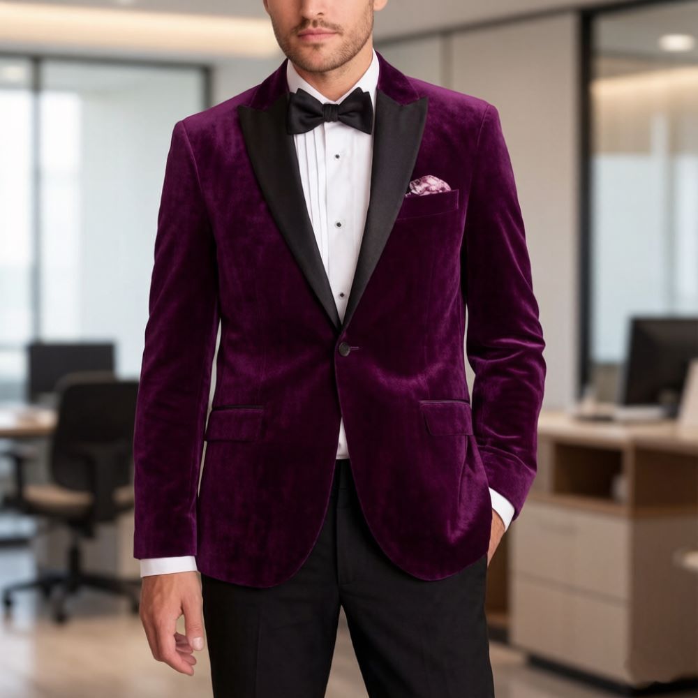 Erkekler İçin Kadife Resmi Tak - Men'S Formal Wear For Reception incelemesi ve fiyatı