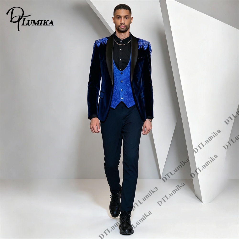 Peagent Erkekler 3 Parça Kadif - Men'S Formal Wear For Office incelemesi ve fiyatı