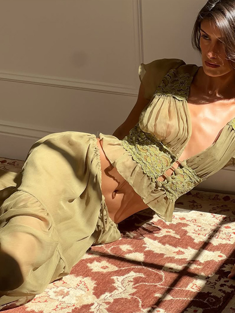 Zarif Dantel Detaylı Kadın Göm - Men'S Formal Beach Wear incelemesi ve fiyatı